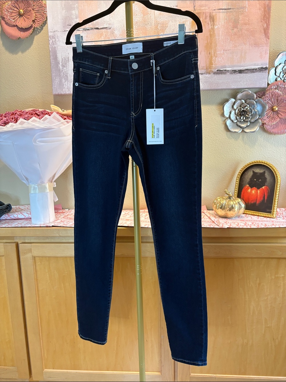 Dear John Midnight Indigo Gisele Skinny Jeans